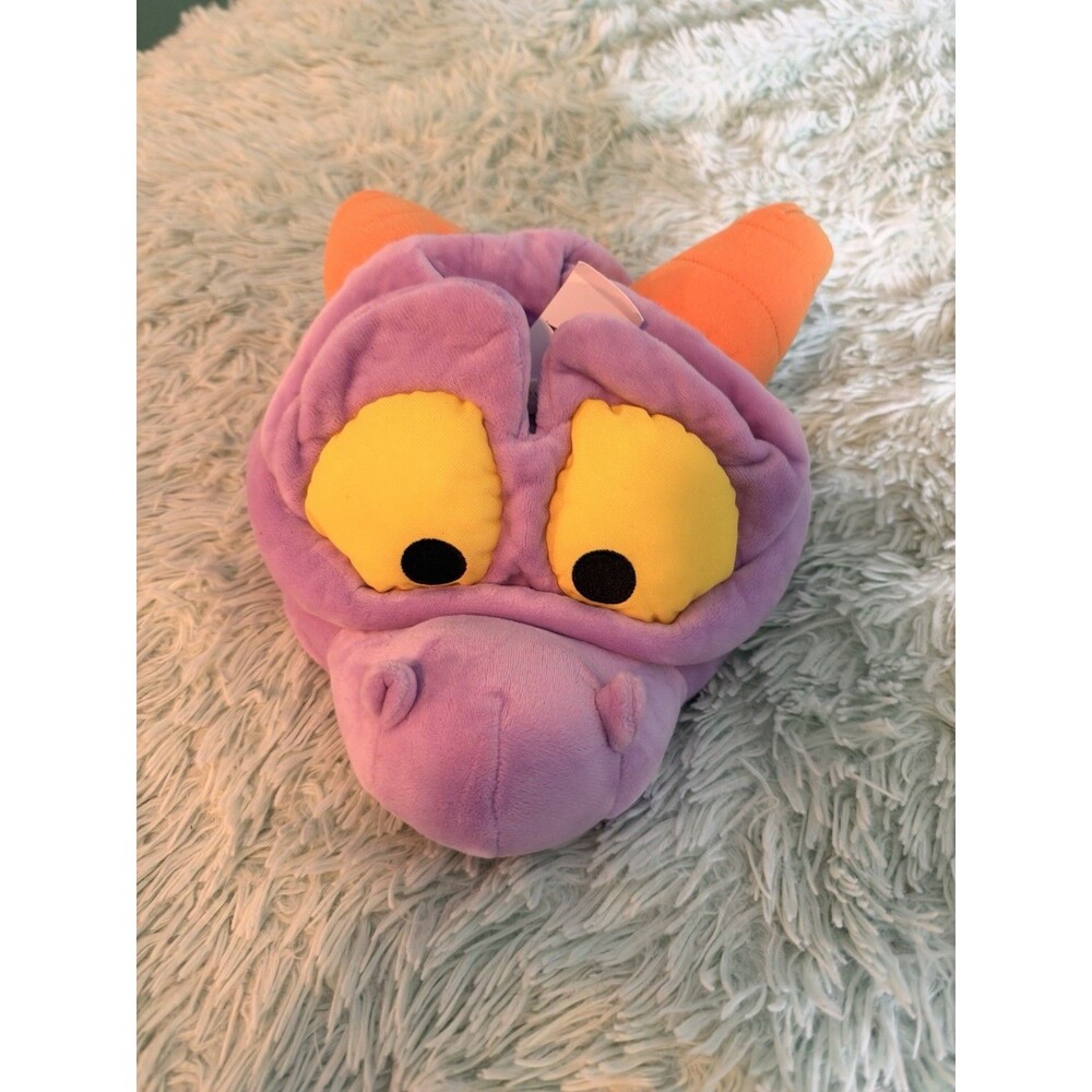 Disney Parks EPCOT Figment Face Plush Adjustable Hat Adult Authentic Retired